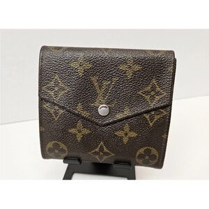 Louis Vuitton Brown and Tan Wallet
